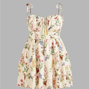 Floral Fruit Dress